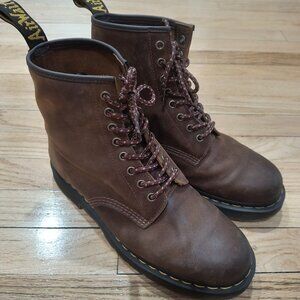 Dr. Martens 1460 Slip Resistant Boots - Dark Tan - Men’s US 10/EU 43 - Like New